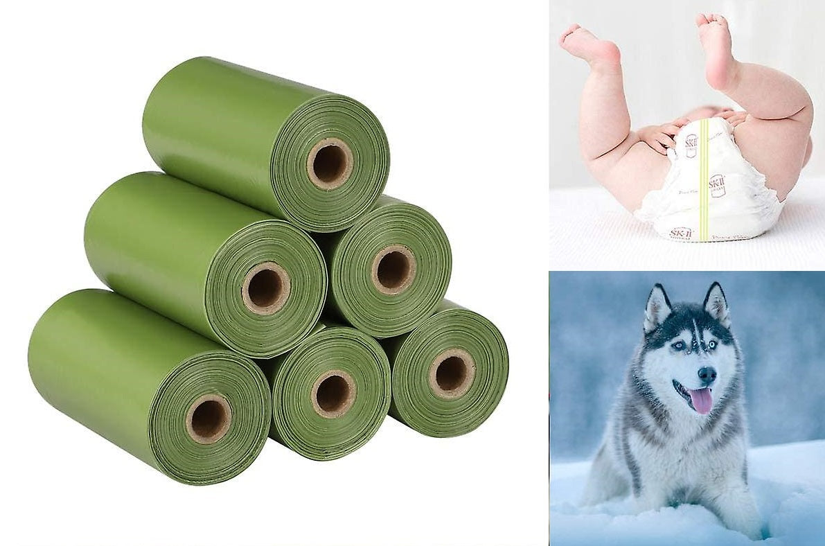 Pet Poo Bags (6 Rolls)